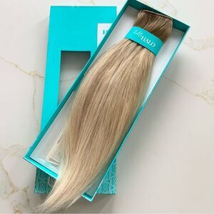 Halocouture Hair Extensions 16 Inch Balayage Platinum Blonde B60